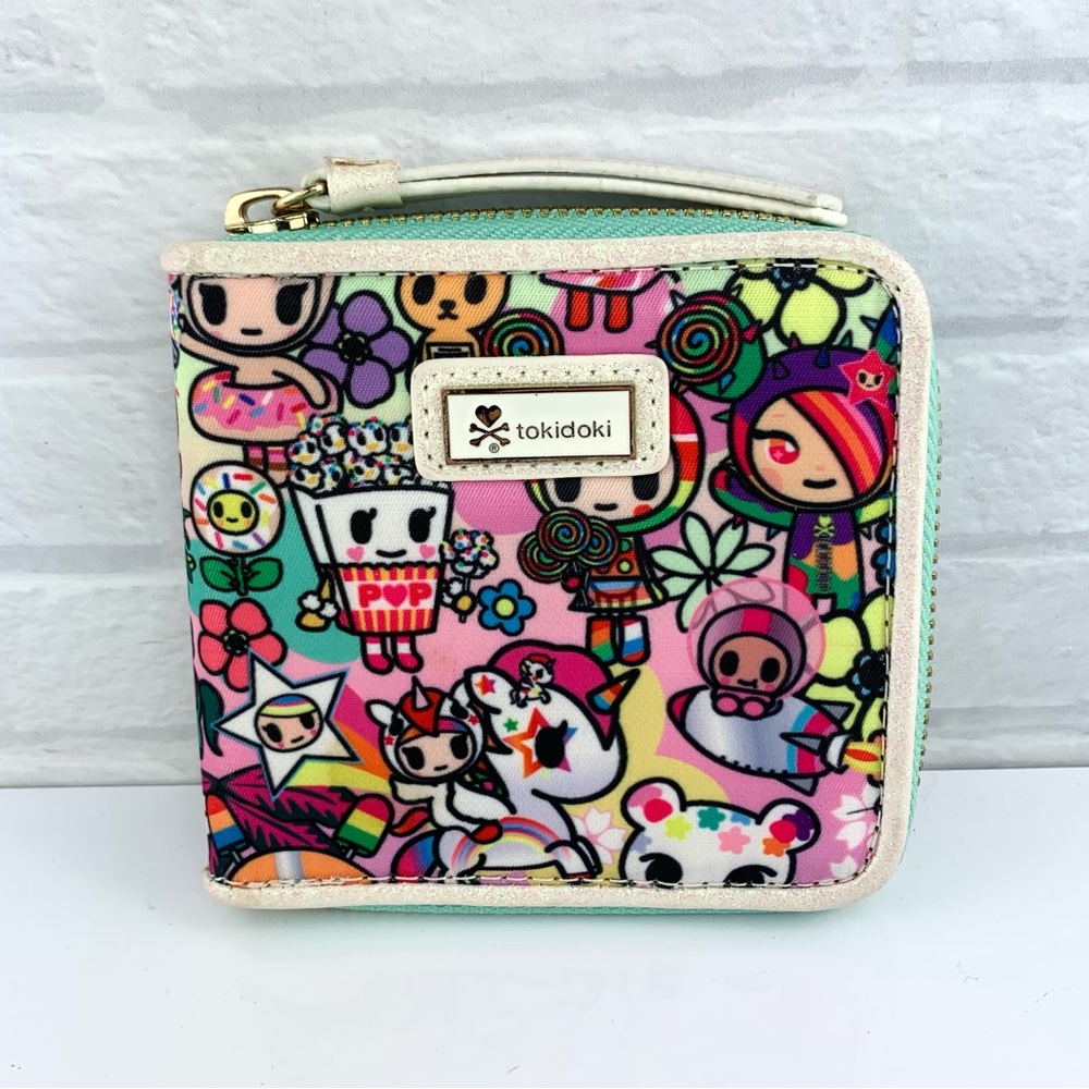 Tokidoki Characters Small Zip Around Wallet Kawaii
